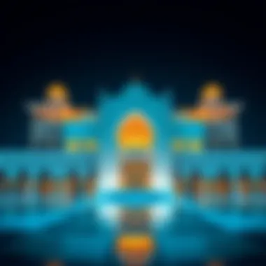 Architectural Marvel of Qasr Al Emarat Stunning exterior view of Qasr Al Emarat showcasing its intricate design