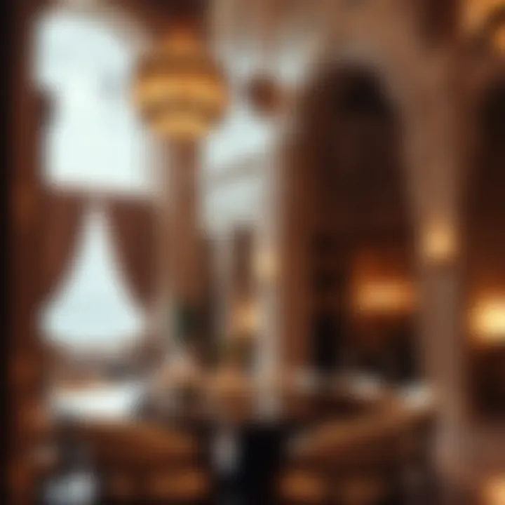 Luxurious Interior of Qasr Al Emarat Interior details of Qasr Al Emarat reflecting luxury and cultural heritage