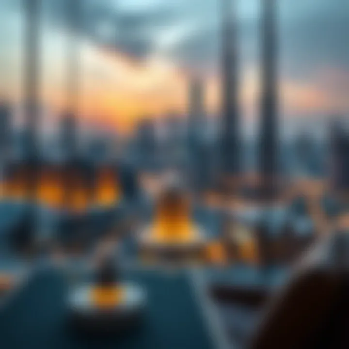 Infographic depicting market trends and pricing in Dubai's rental market