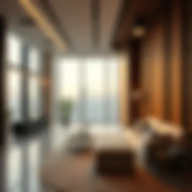 Interior shot of a modern office space within City Tower 1