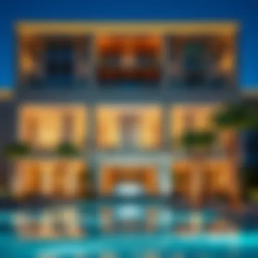 Luxurious exterior view of Rixos by Nakheel