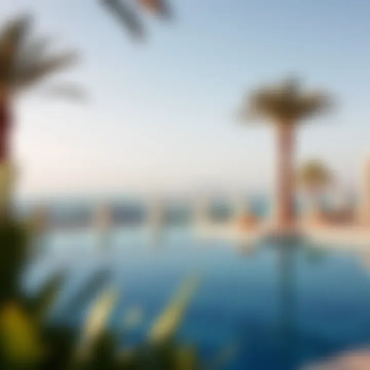 Stunning pool area with scenic views