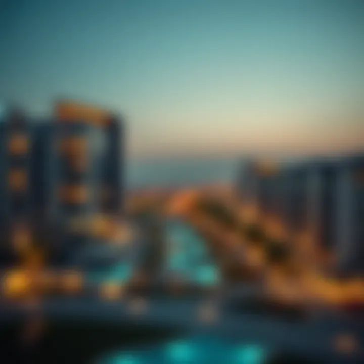 Market trend visuals related to Dubai real estate and Samana Park Views