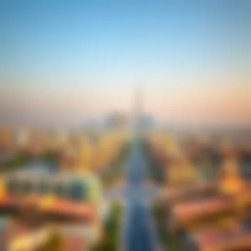 Panoramic view of Satwa Al Maya showcasing its skyline and architectural diversity