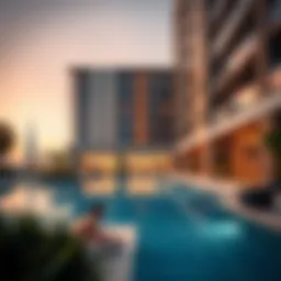 Modern architectural design of Savoy Apartments