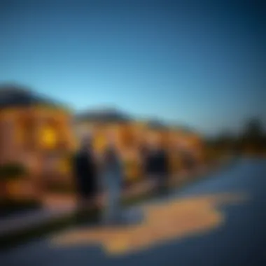 Key Locations for Shared Villas in Dubai Map highlighting key locations for shared villas in Dubai