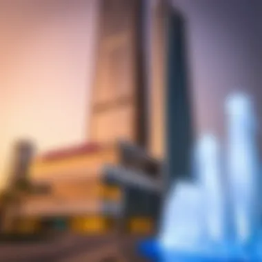 Exterior view of Shatha Tower showcasing modern architecture