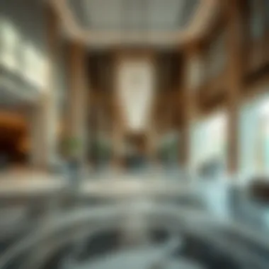 Elegance Redefined: Bay Building Lobby Luxurious lobby interior of the Bay Building