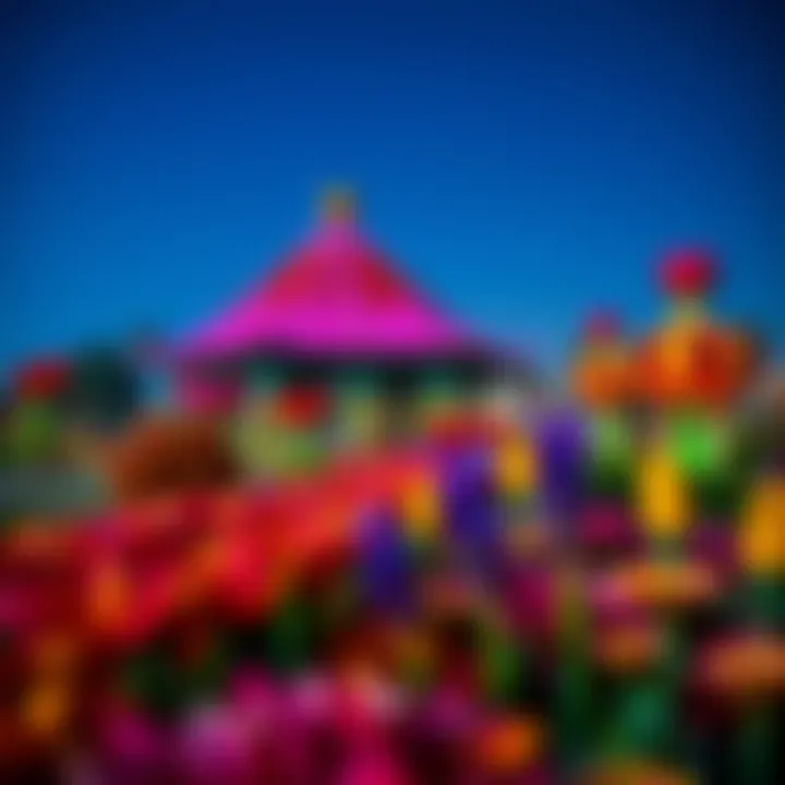 Vibrant colors and culture at the Dubai Miracle Garden