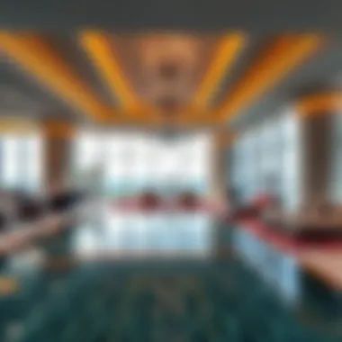 Luxurious Interior Amenities of Burj Daman Interior amenities of Burj Daman highlighting luxury living