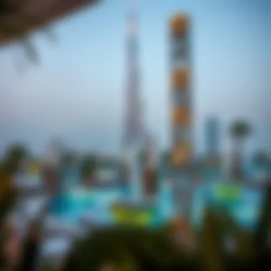 Luxurious amenities available at the Palm Tower