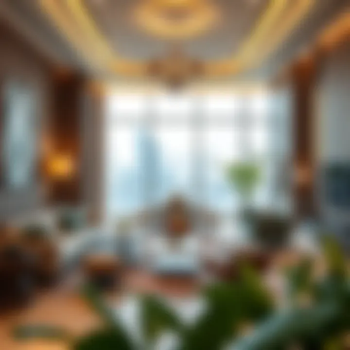 Sophisticated Interior Design of R441 Wasl Building Interior design elements of R441 Wasl Building