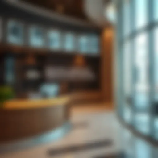 Interior view of the Rental Dispute Resolution Center in Dubai