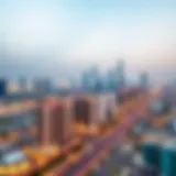 A breathtaking skyline view of tower developments in Barsha Heights
