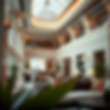 Interior design elements representing contemporary functionality within the Umm Hurair Building