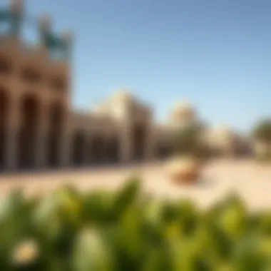 Historical landmarks in Um Ramool reflecting its rich heritage