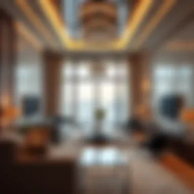 High-End Apartment Interior Stunning interior of a high-end apartment in Dubai