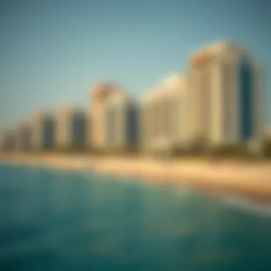Luxury Properties Along the Beach Luxurious beachfront properties in JBR