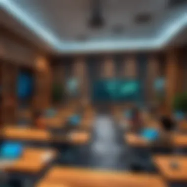 Innovative Classroom at Knowledge City Dubai Innovative classroom setup at Knowledge City Dubai