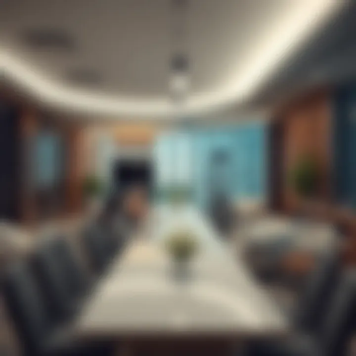 Collaboration spaces designed for creative thinking in Knowledge City Dubai