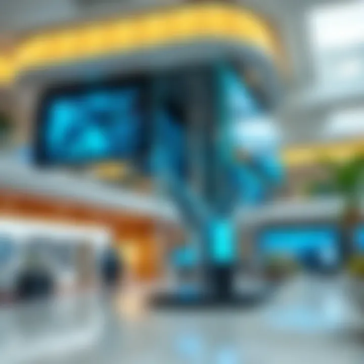 Modern technology installation within Knowledge City Dubai
