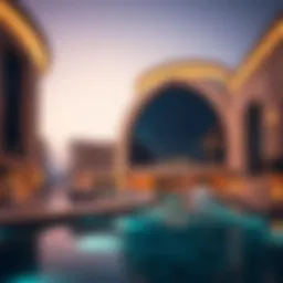 Stunning architectural design of La Perle Dubai