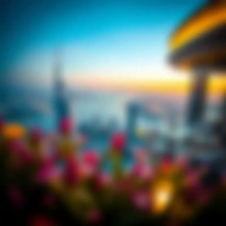 Breathtaking views of Dubai from La Perle