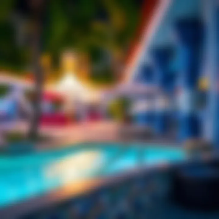 Community amenities surrounding La Rosa, emphasizing lifestyle