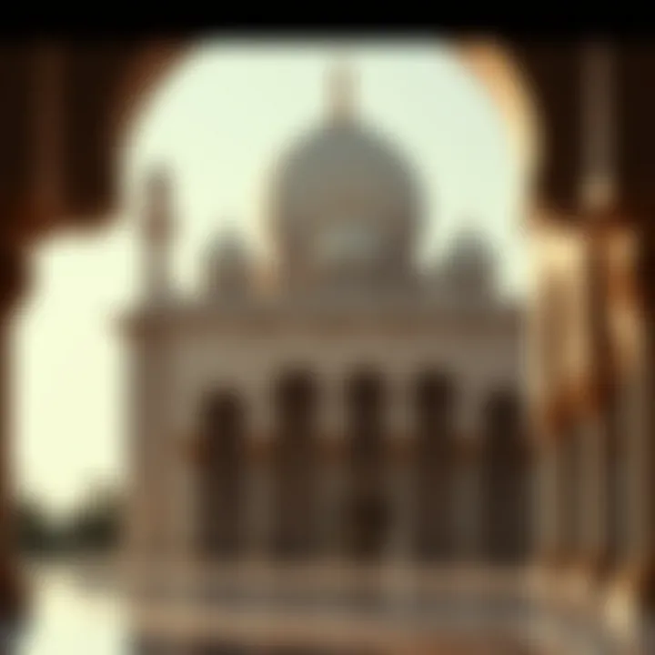 Cultural Significance Reflected in Architectural Details Architectural details emphasizing the mosque's cultural significance