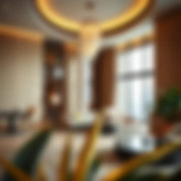 Interior design showcasing Lilium Tower's luxury