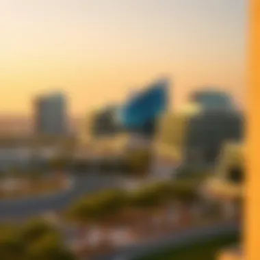 Panoramic view of Lulu Silicon Oasis showcasing modern architecture