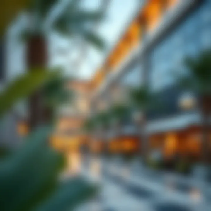 Community Spaces in Masdar City Public spaces promoting community interaction in Masdar City