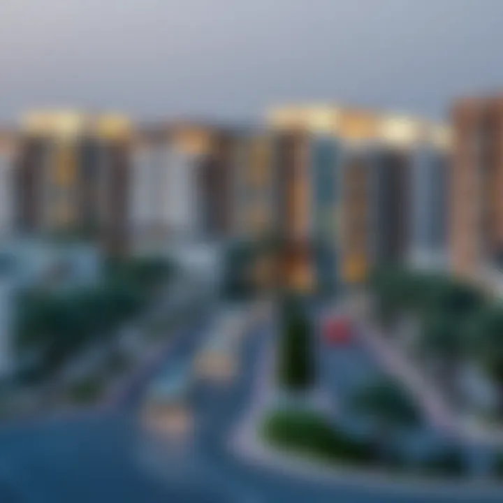 Urban development trends in Mirdif Hills area