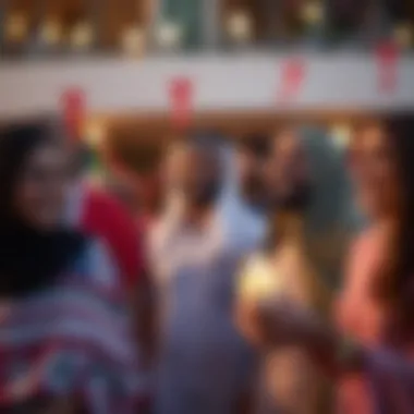 Joyful Gathering on UAE National Day Families and friends gathering to celebrate UAE National Day with joy