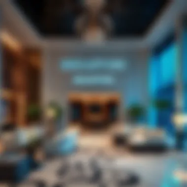 Christie's Real Estate Office Elegant Christie's Real Estate office showcasing luxury listings