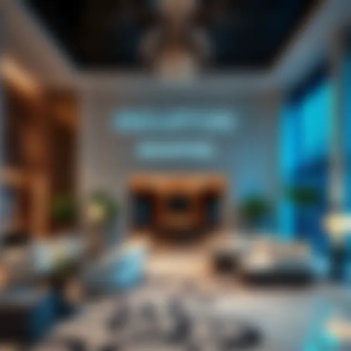 Christie's Real Estate Office Elegant Christie's Real Estate office showcasing luxury listings