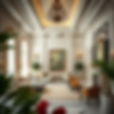 Opulent Property Interior Opulent interior of a high-end property in Dubai