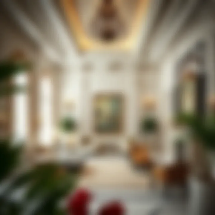 Opulent Property Interior Opulent interior of a high-end property in Dubai