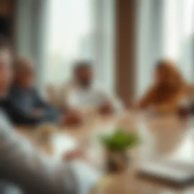 Foreign Investors in a Property Development Meeting Foreign investors in a property development meeting