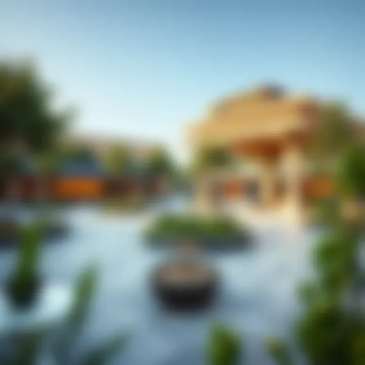 Sustainable features in Nshama Town Square