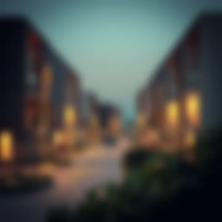 Modern Residential Developments Modern residential area designed by Nakheel in the emirate.
