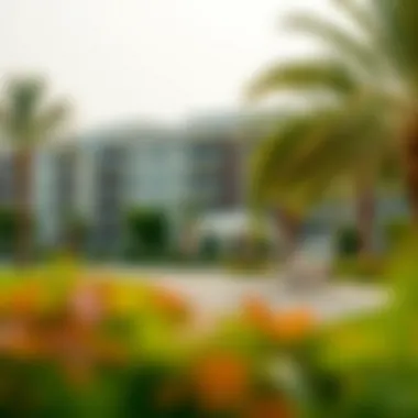 Scenic Park in Jumeirah Village Circle A picturesque park in Jumeirah Village Circle, ideal for residents.