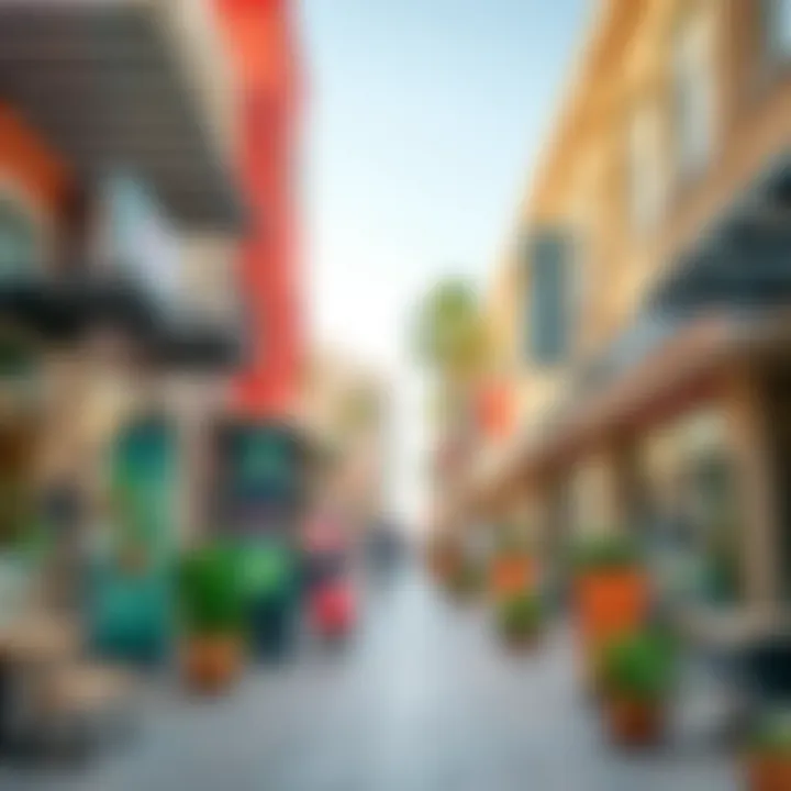 Local amenities such as shops and cafes in Al Barsha 3