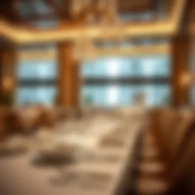 Gourmet dining experience at Ritz Carlton Business Bay