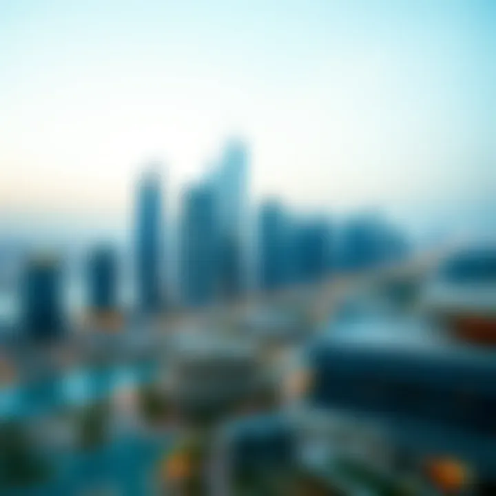 Stunning skyline view from Ritz Carlton Business Bay