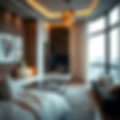 Modern room interior in Al Rigga
