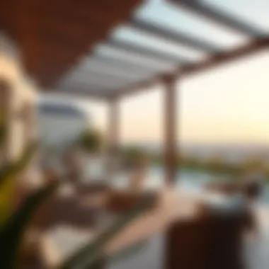Outdoor Lifestyle in Sarai Villas Serene outdoor space in Sarai Villas emphasizing lifestyle choices