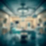 Interior view of Saudi German Hospital showcasing advanced medical facilities