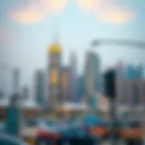 Stunning skyline of Dubai featuring iconic skyscrapers