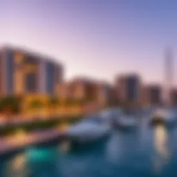 Stunning architectural view of Sobha Dubai Harbour